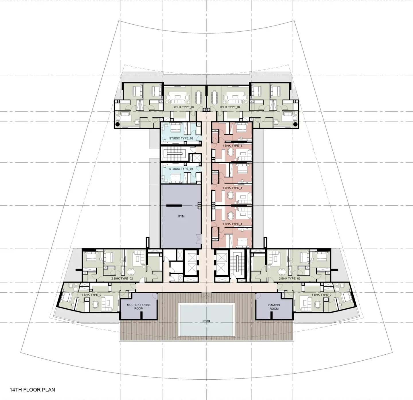 Studio, 1 - 2 Bedroom